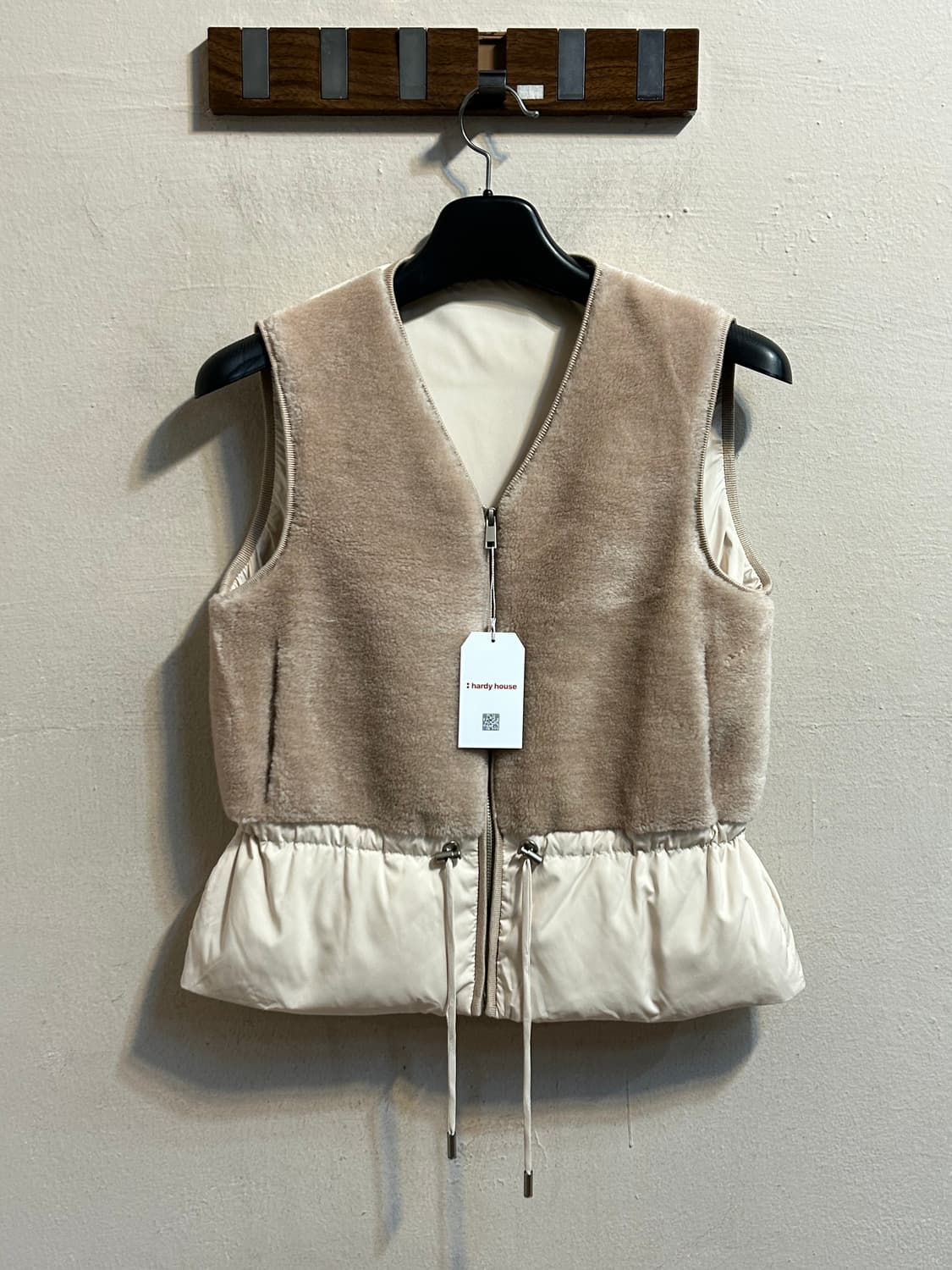 프렌비 퍼 패딩 베스트 상품이미지1