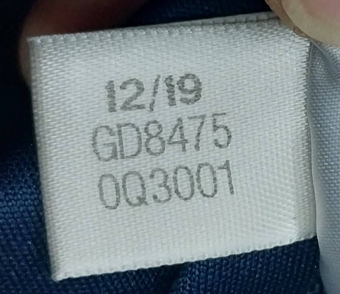 아디다스 삼선 크루넥 기능성 네이비 반팔티 3XL 상품이미지6