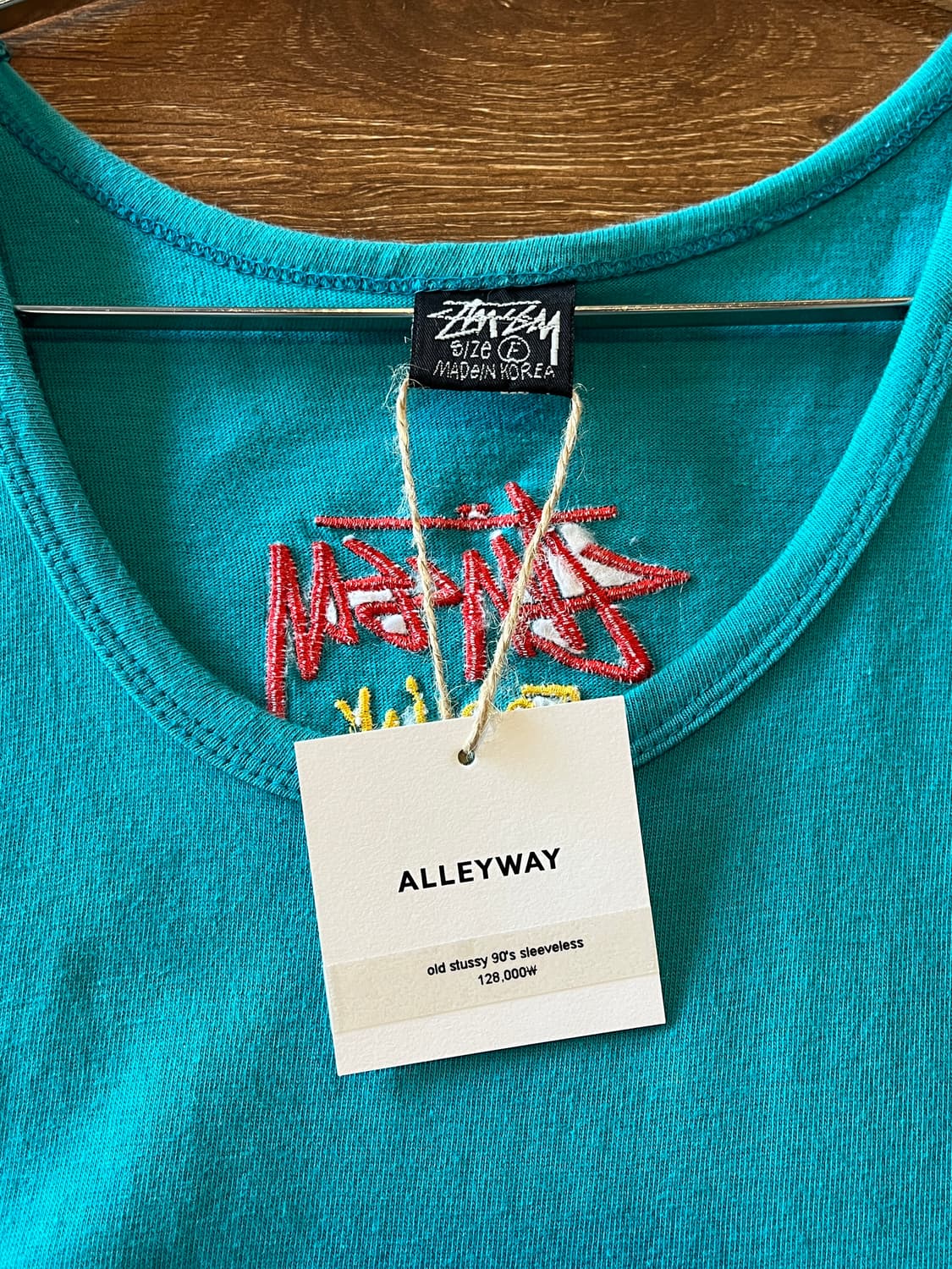 Old stussy 90’s sleeveless 상품이미지3