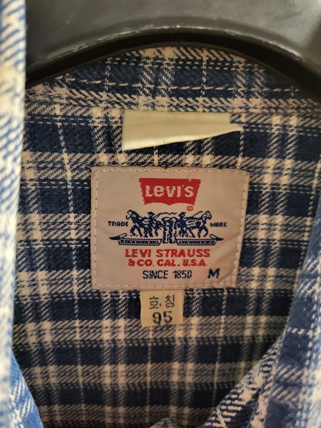 [95]리바이스 체크 셔츠 상품이미지7