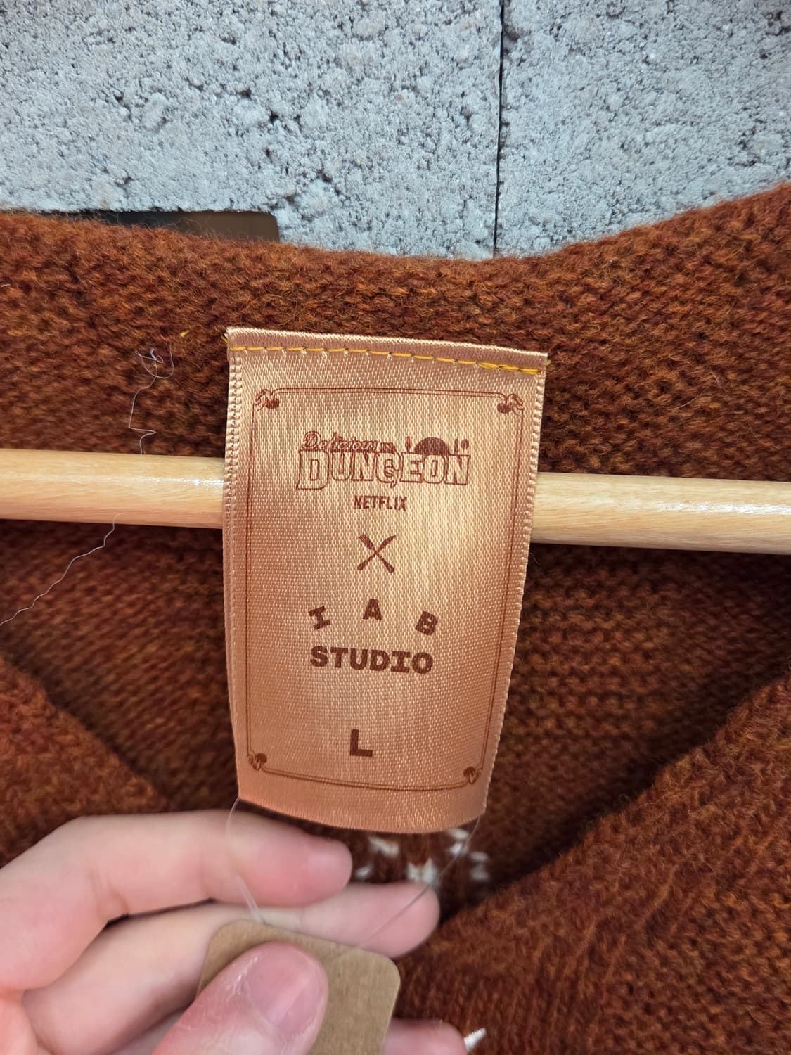 IAB 아이앱 스튜디오 니트조끼 상품이미지7