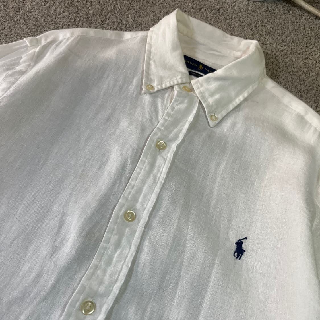 폴로 랄프로렌 포니 린넨 셔츠 상품이미지2