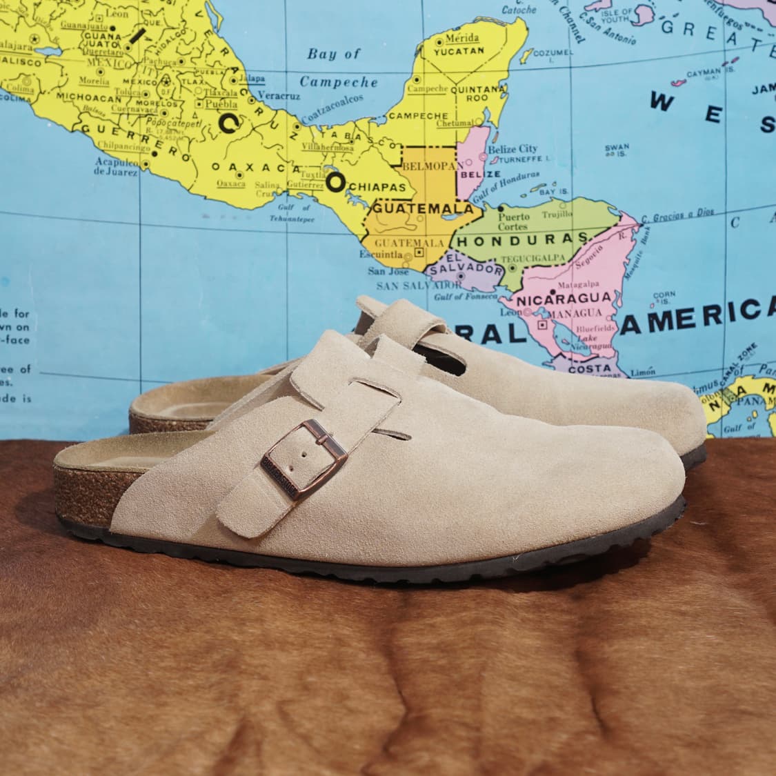 버켄스탁 보스턴 스웨이드 슬리퍼 상품이미지4