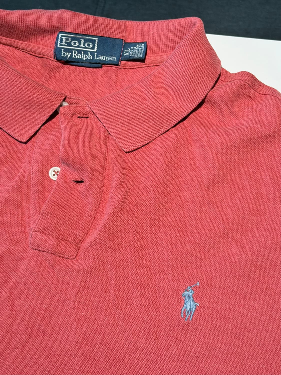 폴로 랄프로렌 코랄레드 카라티 남성 XLk 상품이미지2