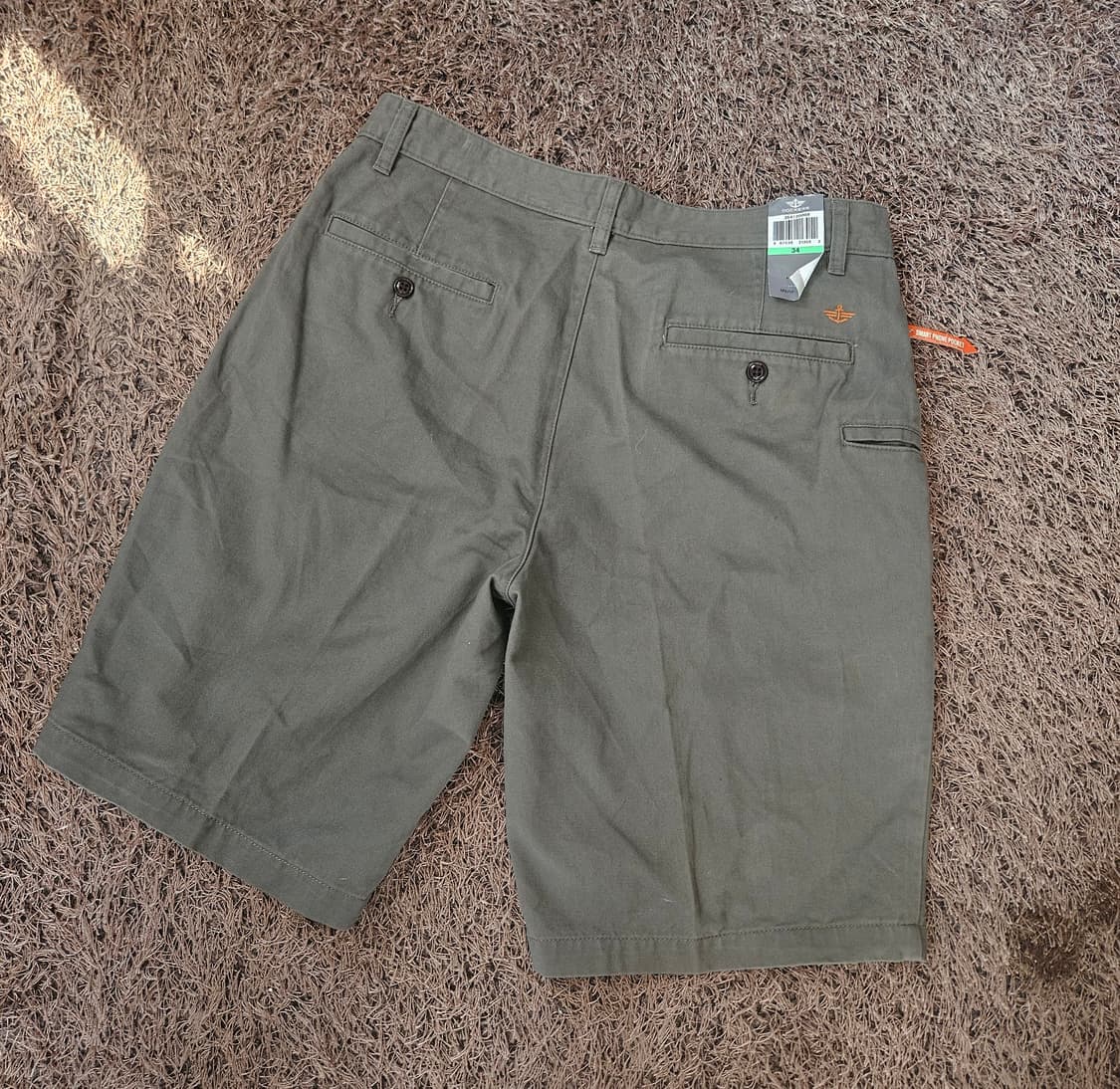 (새상품)DOCKERS in USA 코튼 시그니쳐 자수 반바지 34 상품이미지1