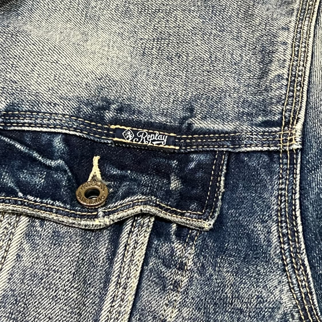  리플레이 데님 트러커 자켓 y15658 상품이미지4