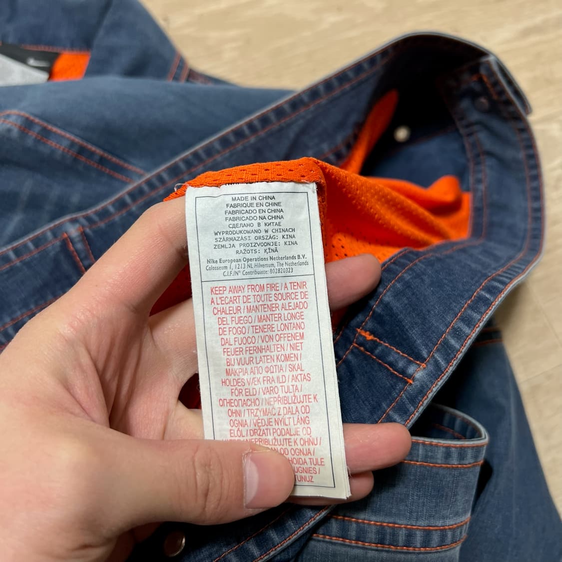 나이키 데님 자켓 상품이미지6