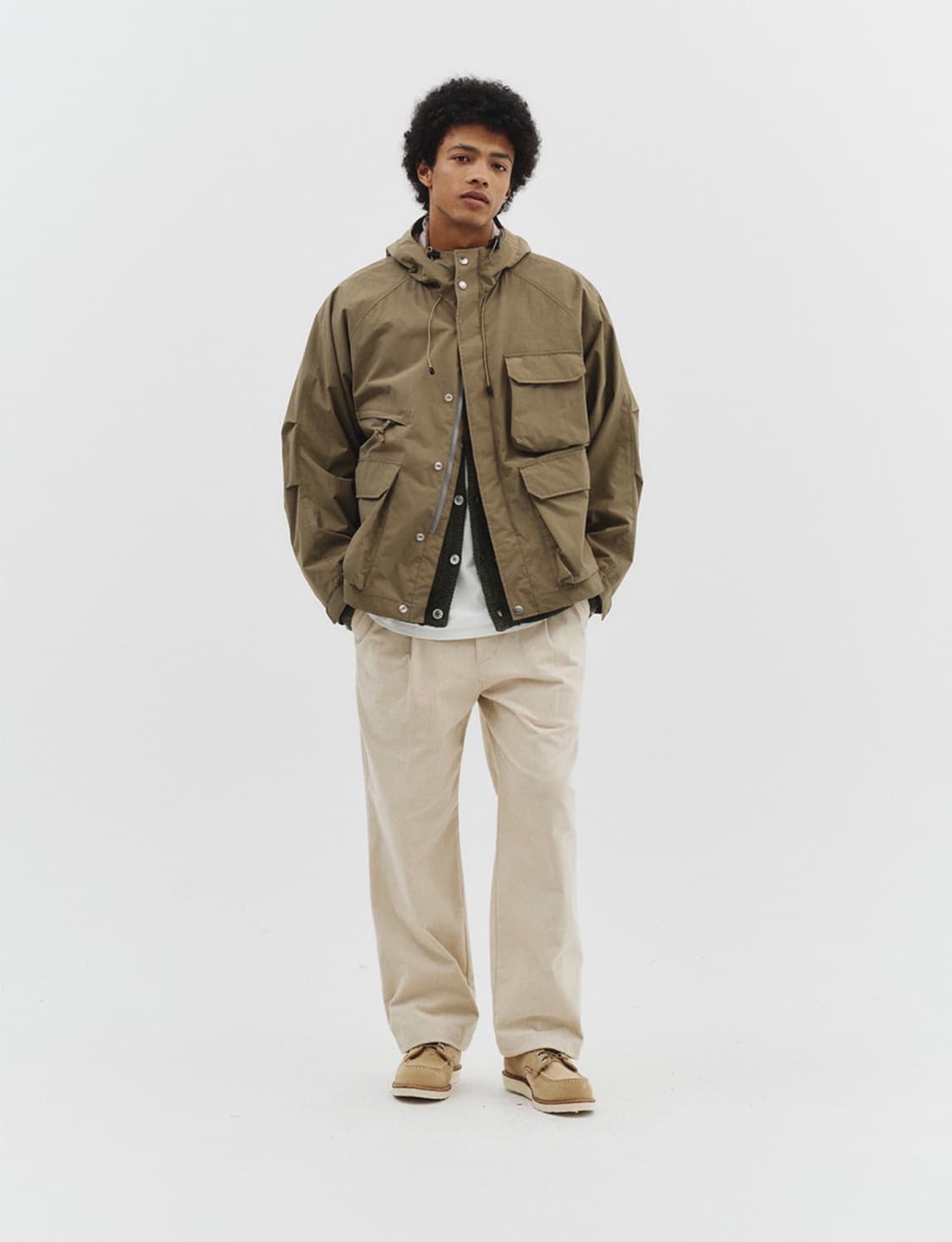 아웃스탠딩 헌팅 후드 자켓 상품이미지3