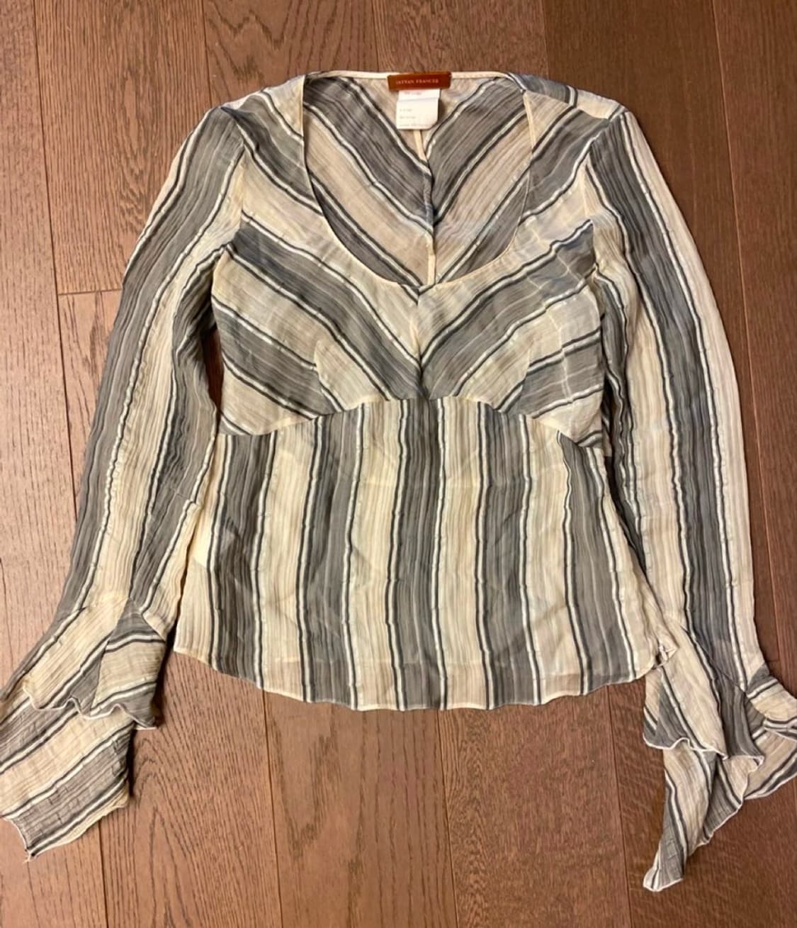 착샷-Istvan Francer 실크 블라우스 상품이미지1