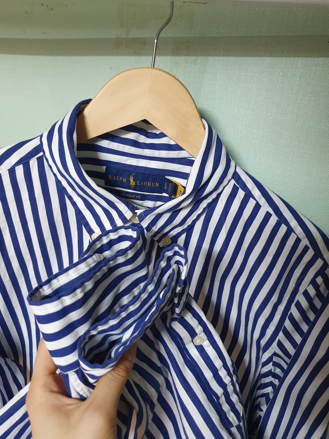 폴로랄프로렌 qr 셔츠 L 상품이미지8