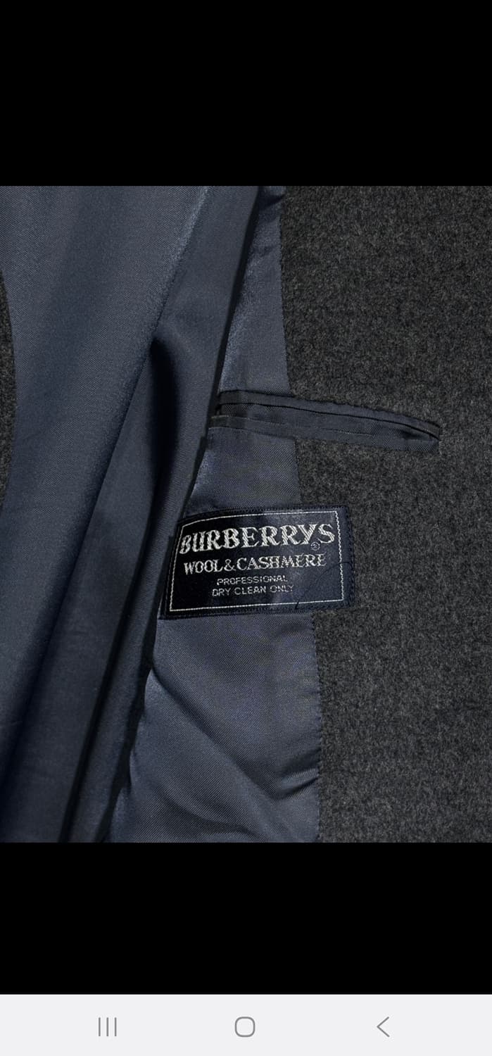 버버리 캐시미어 울코트 상품이미지9