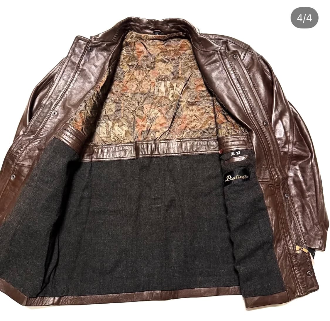 Partina - 레더 코트 상품이미지4