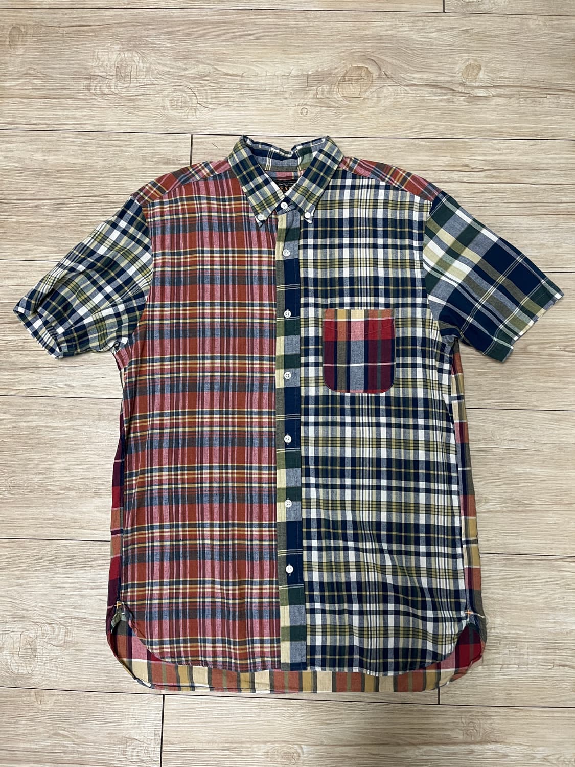 BEAMS+ 멀티컬러 체크 셔츠 L 상품이미지1