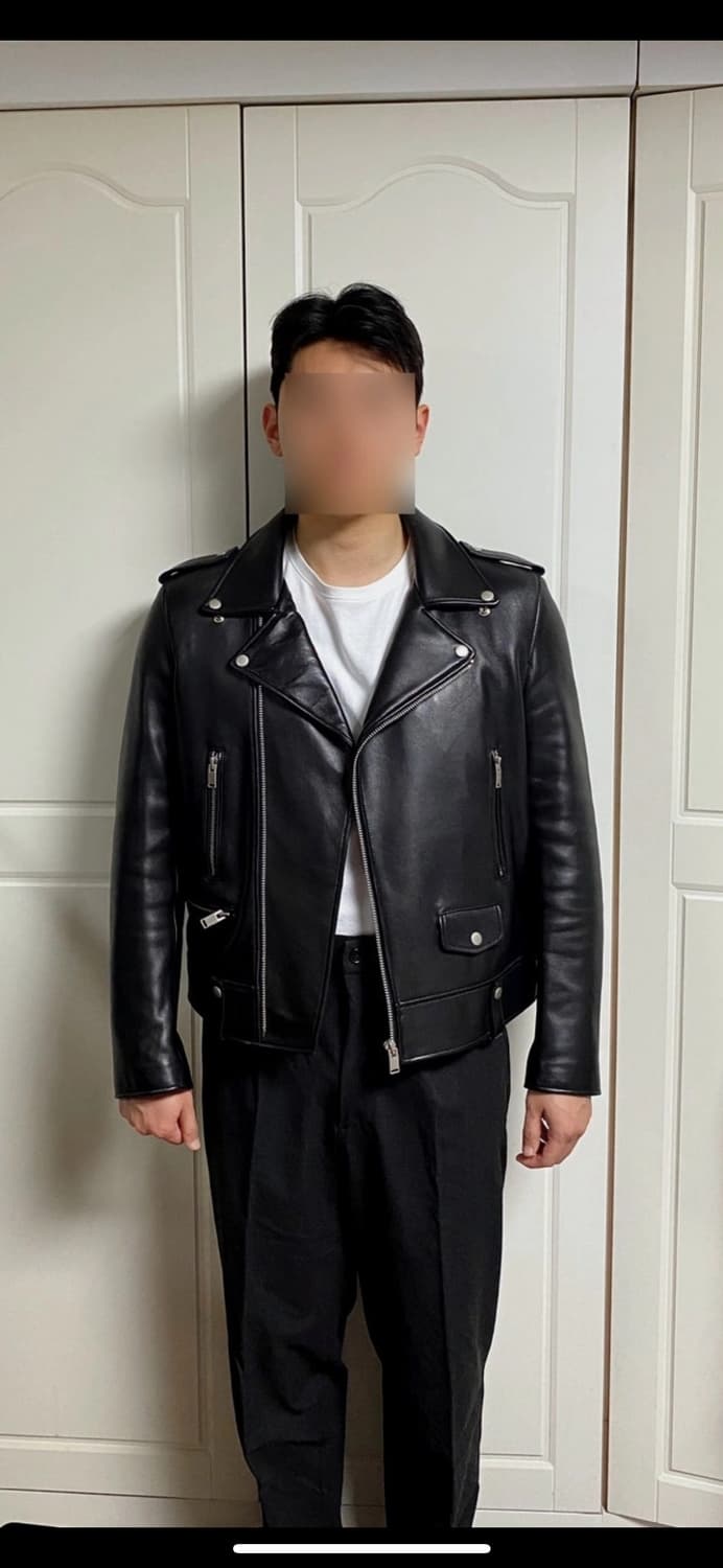 딤스킨 램스킨 레더 자켓 105사이즈 상품이미지5
