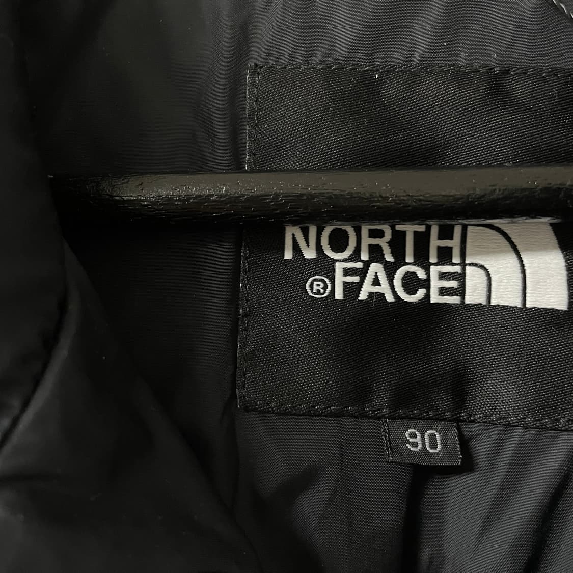 노스페이스 700 블랙 패딩 90 상품이미지5