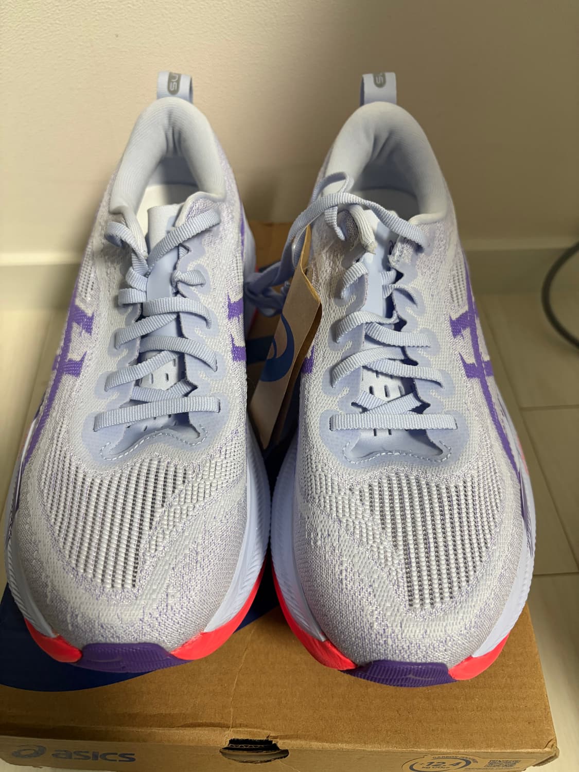 [새상품] 아식스 슈퍼블라스트2 블루/ 퍼플 245 상품이미지1