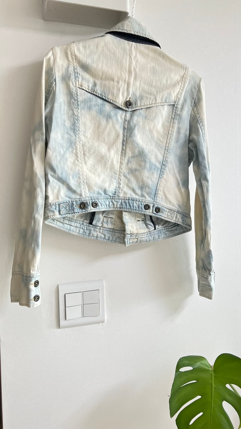 tomboy 크롭 데님 자켓 상품이미지2