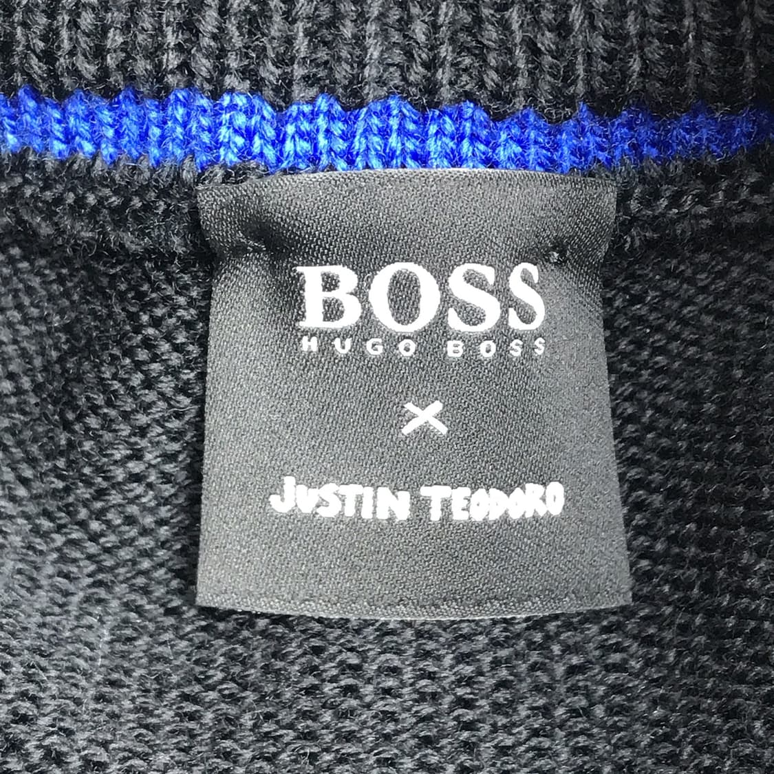 휴고보스 X 저스틴 테오도로 오버핏 터틀넥 니트 남성M 상품이미지8