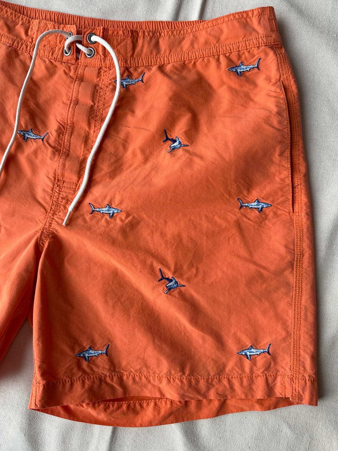 폴로 랄프로렌 상어자수 스윔쇼츠 L 상품이미지3