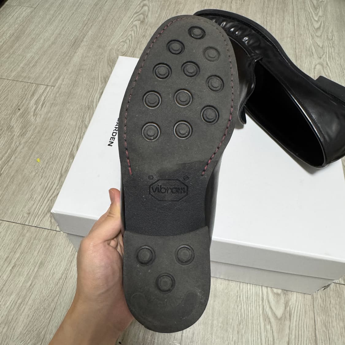 [270] 조셉트 bell 천연소가죽 셔링로퍼 상품이미지5