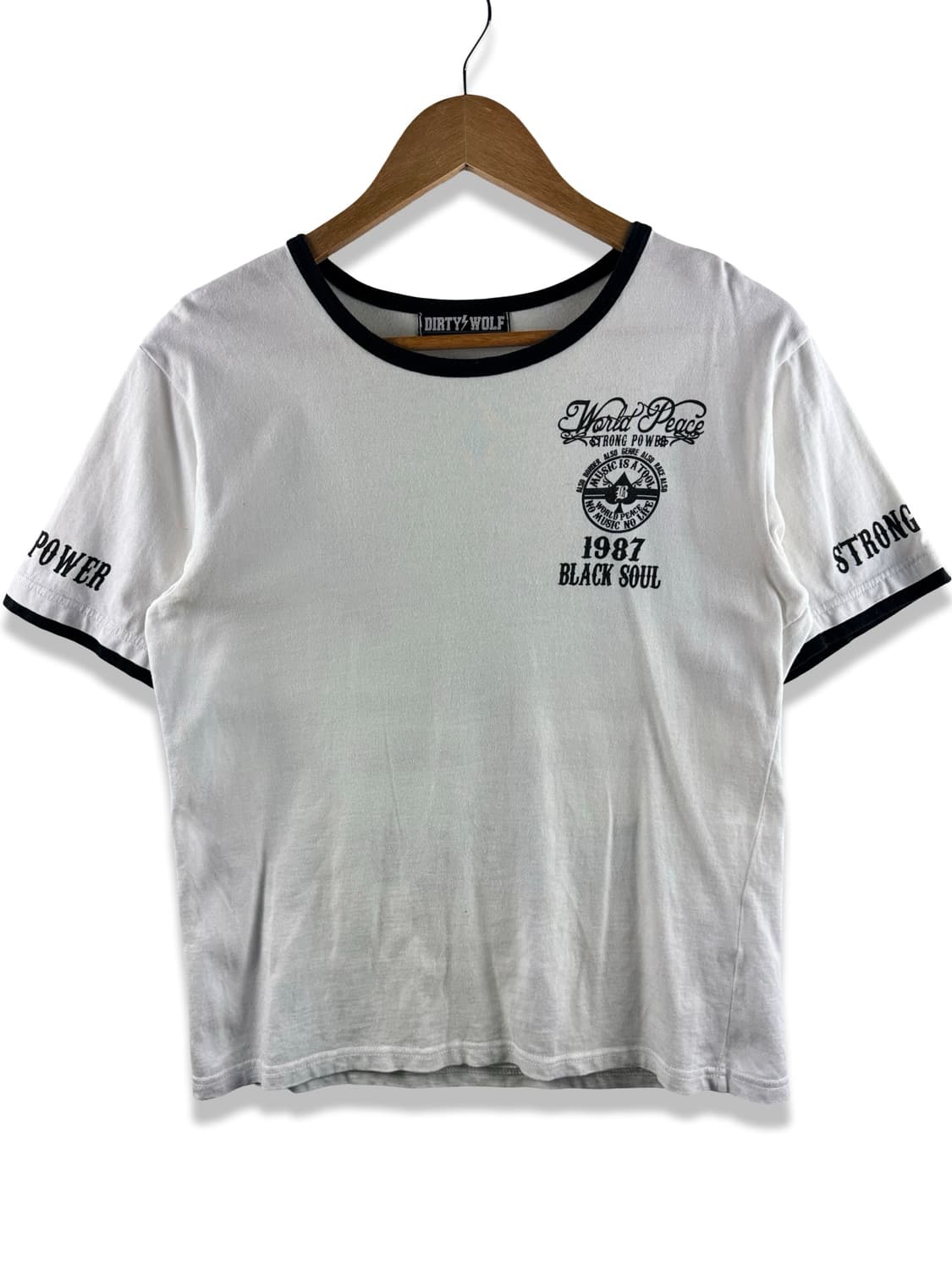 JPN Y2K 크로스 링거티셔츠2734 상품이미지2