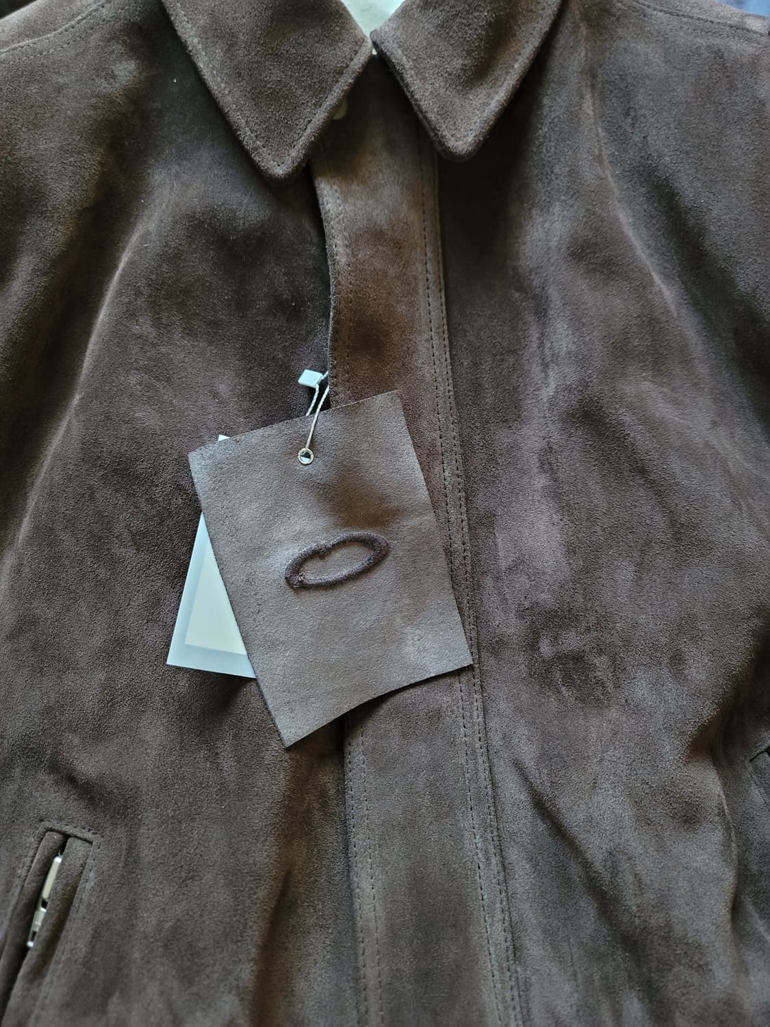 [0]GLESS 글레스 스웨이드 봄버 딥브라운 상품이미지7