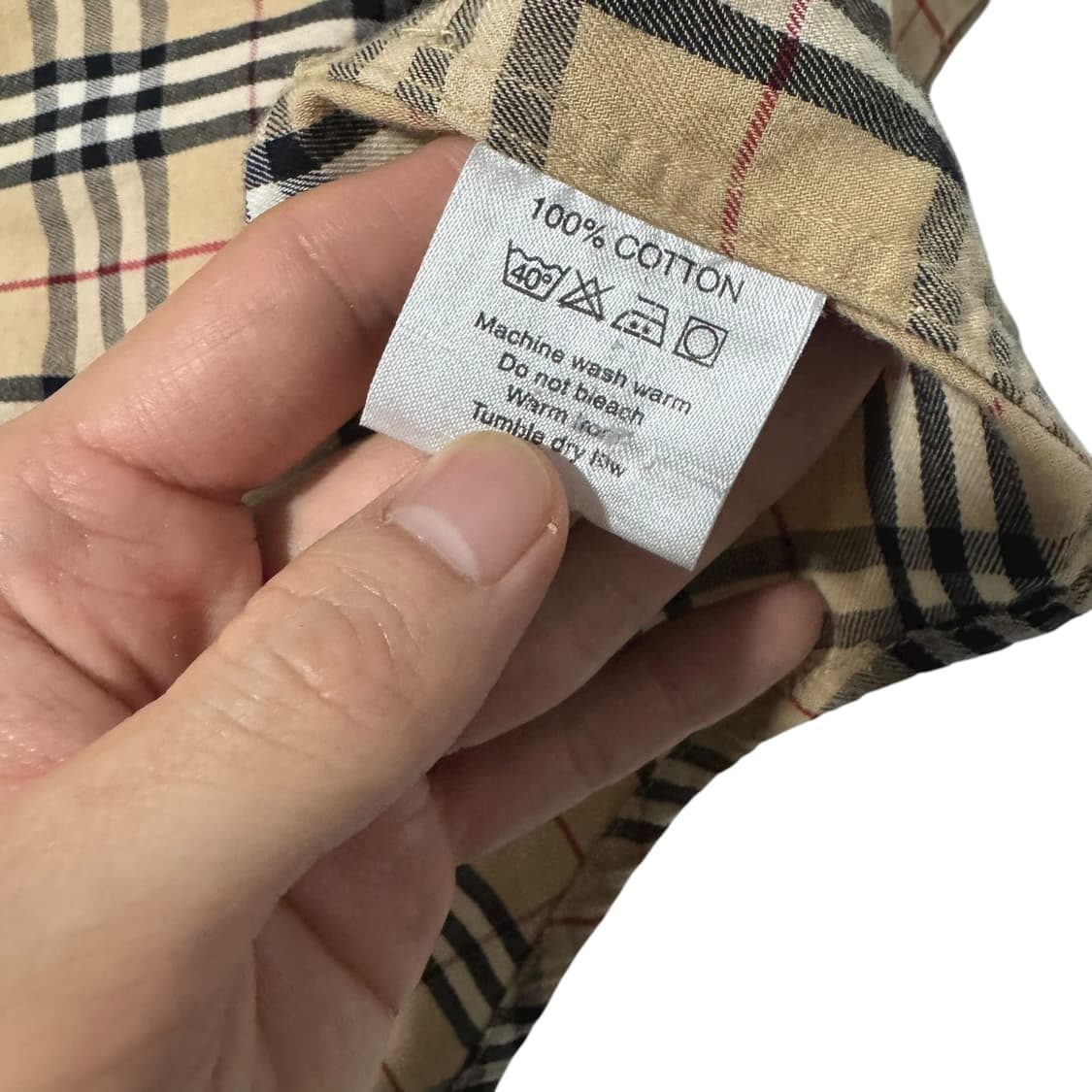 정품 버버리 노바체크 셔츠 상품이미지6
