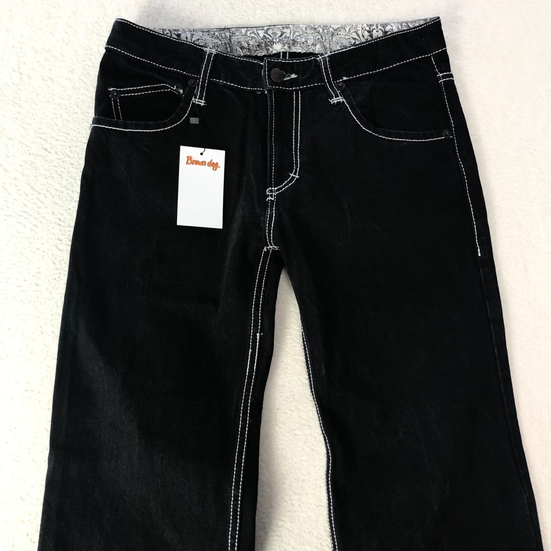 재패니즈빈티지 부츠컷 스티치 데님팬츠 상품이미지4