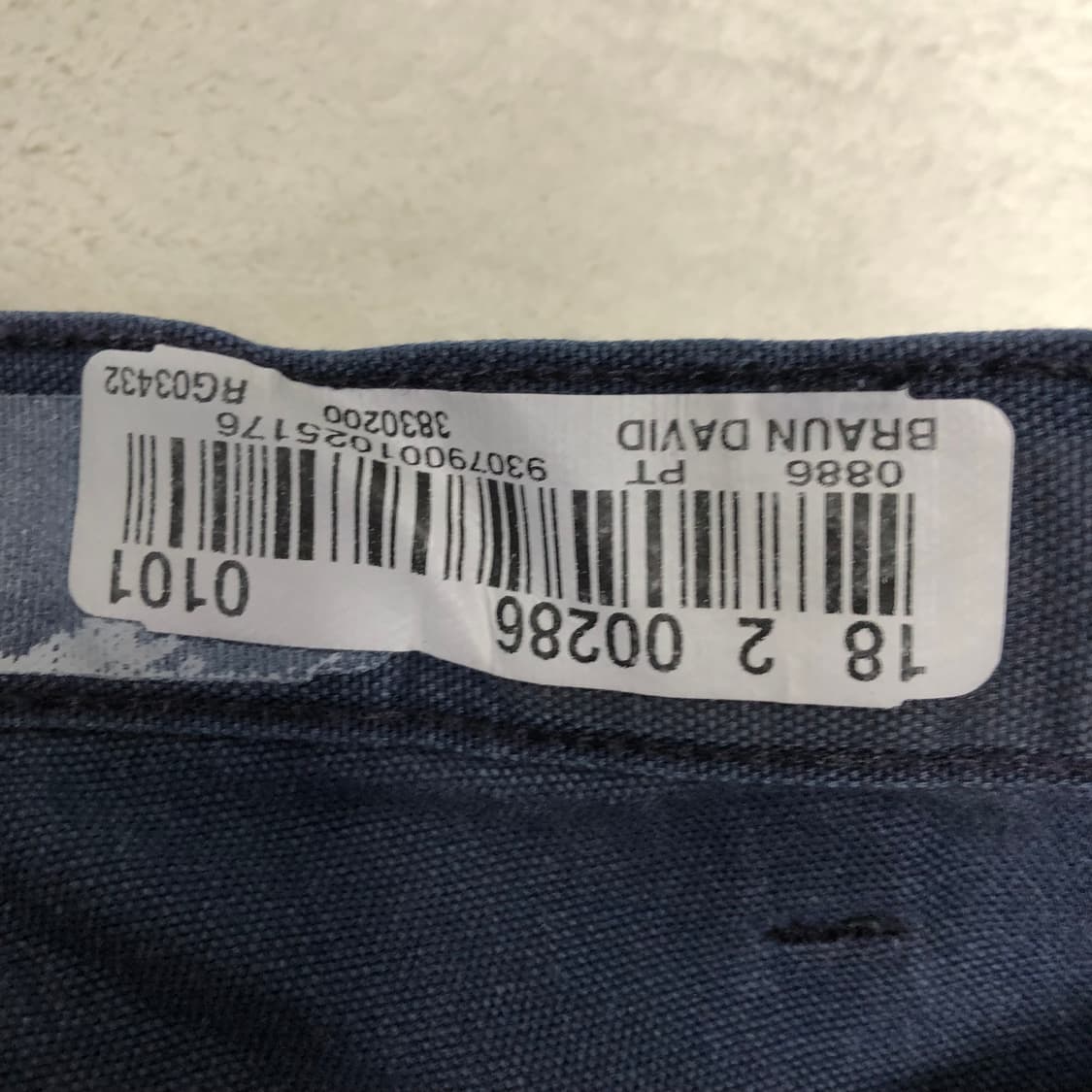 칼하트 덩가리핏 팬츠  상품이미지9