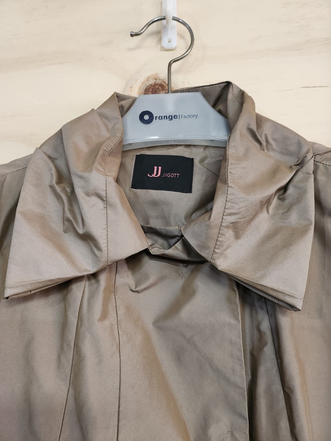 1128) JJ지고트 여성 하프 트렌치 자켓 상품이미지3