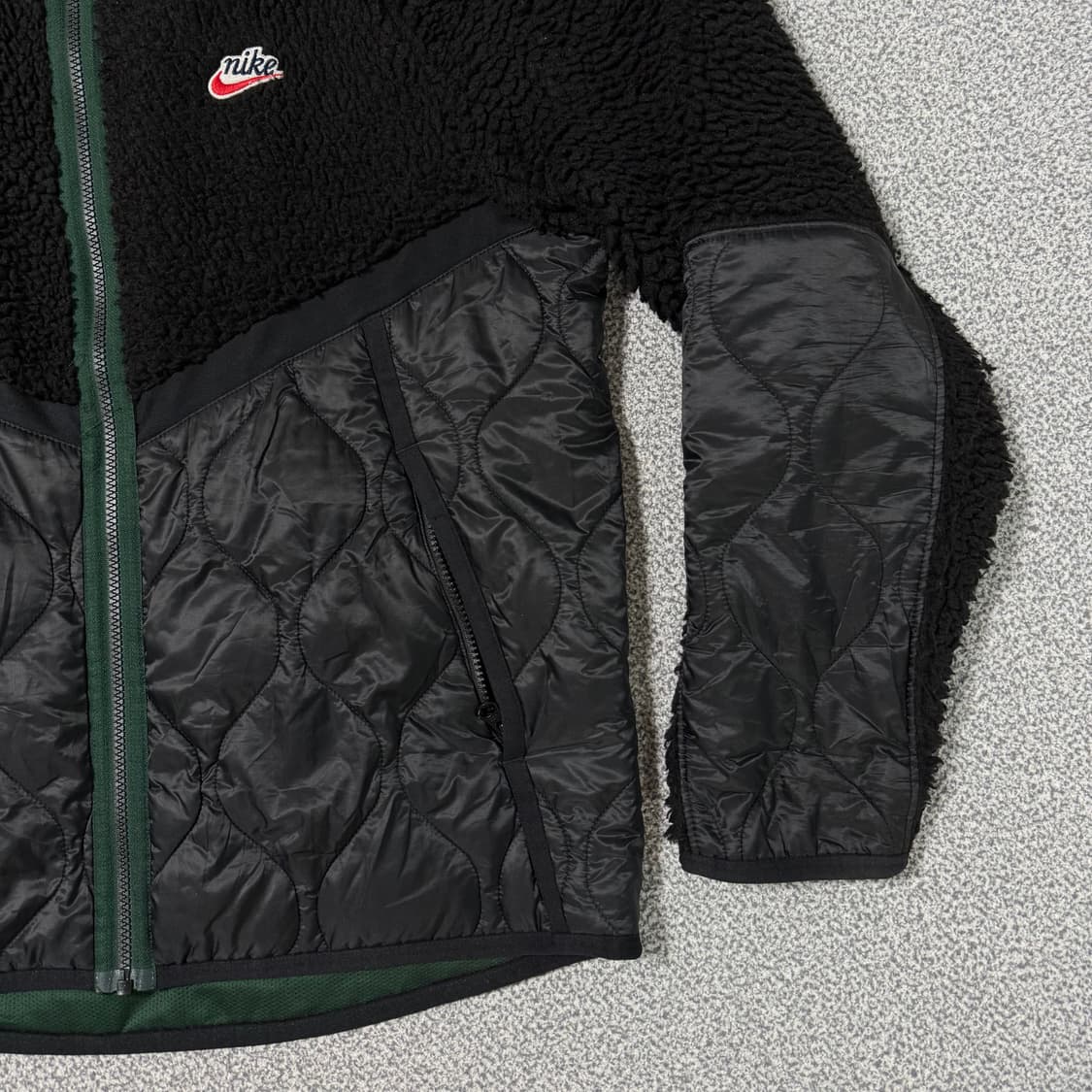 [정가 20만원] 나이키 보아 플리스 양털 후드 집업 XL 상품이미지6