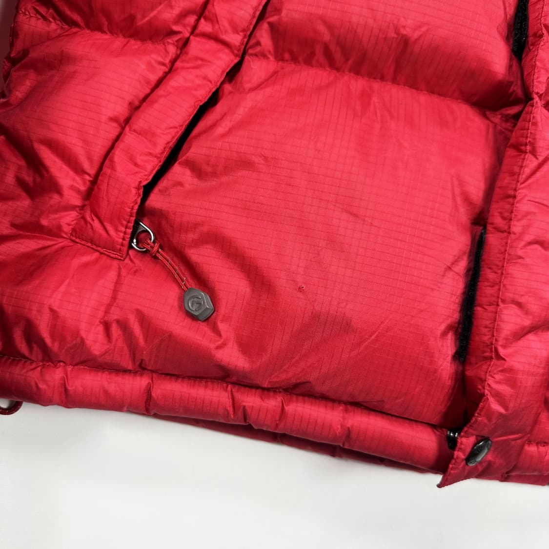 노스페이스 700 써밋시리즈 드롭 다운 패딩 레드 S 상품이미지8