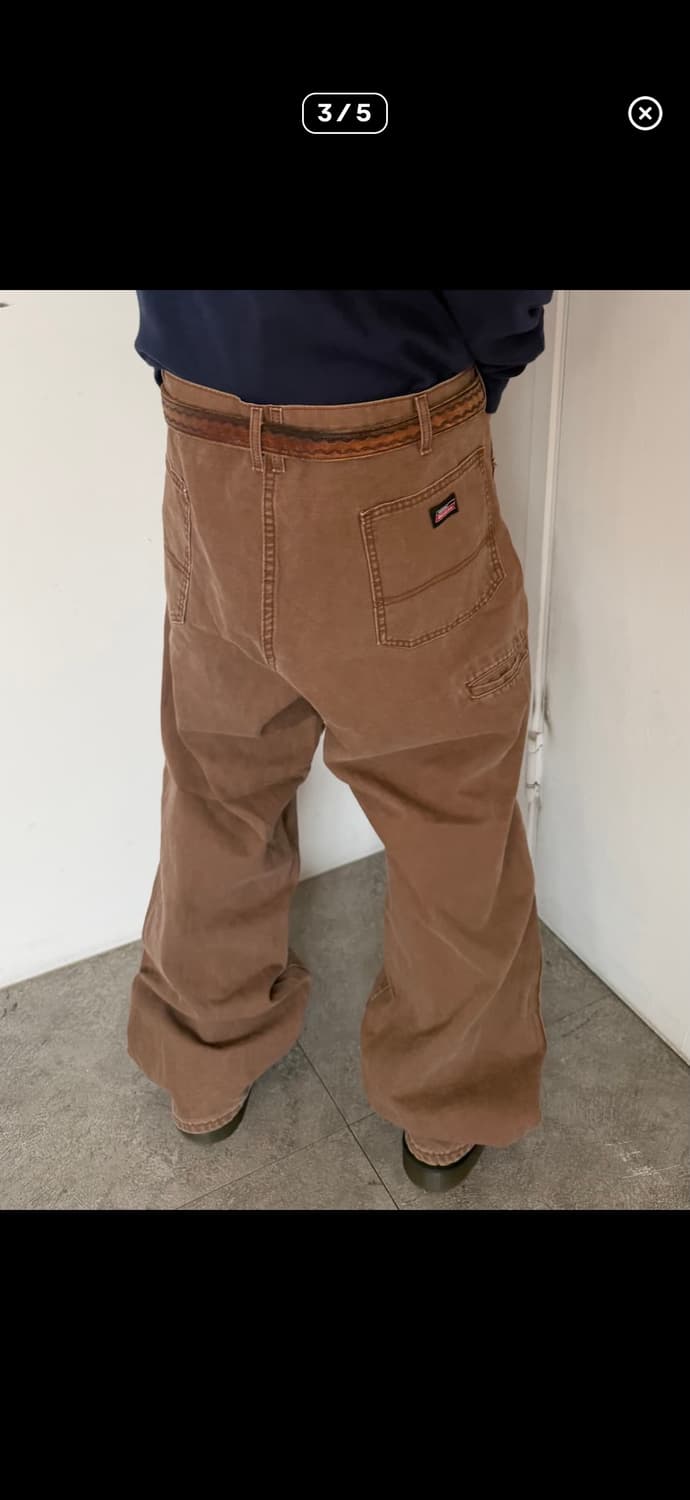 디키즈 워크팬츠 브라운 상품이미지1