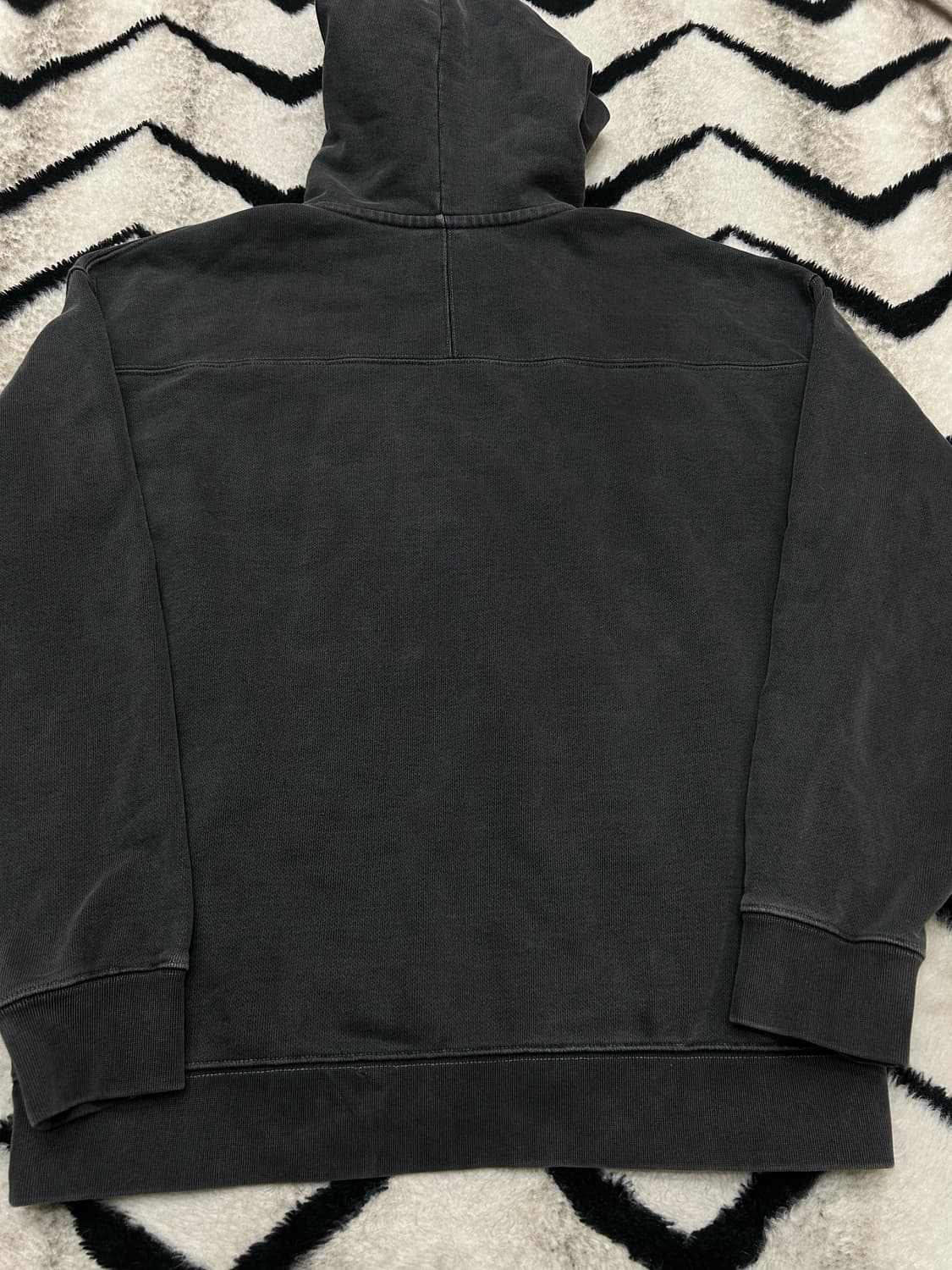 [XL]소버먼트 980g 피그먼트 후드/챠콜 상품이미지3