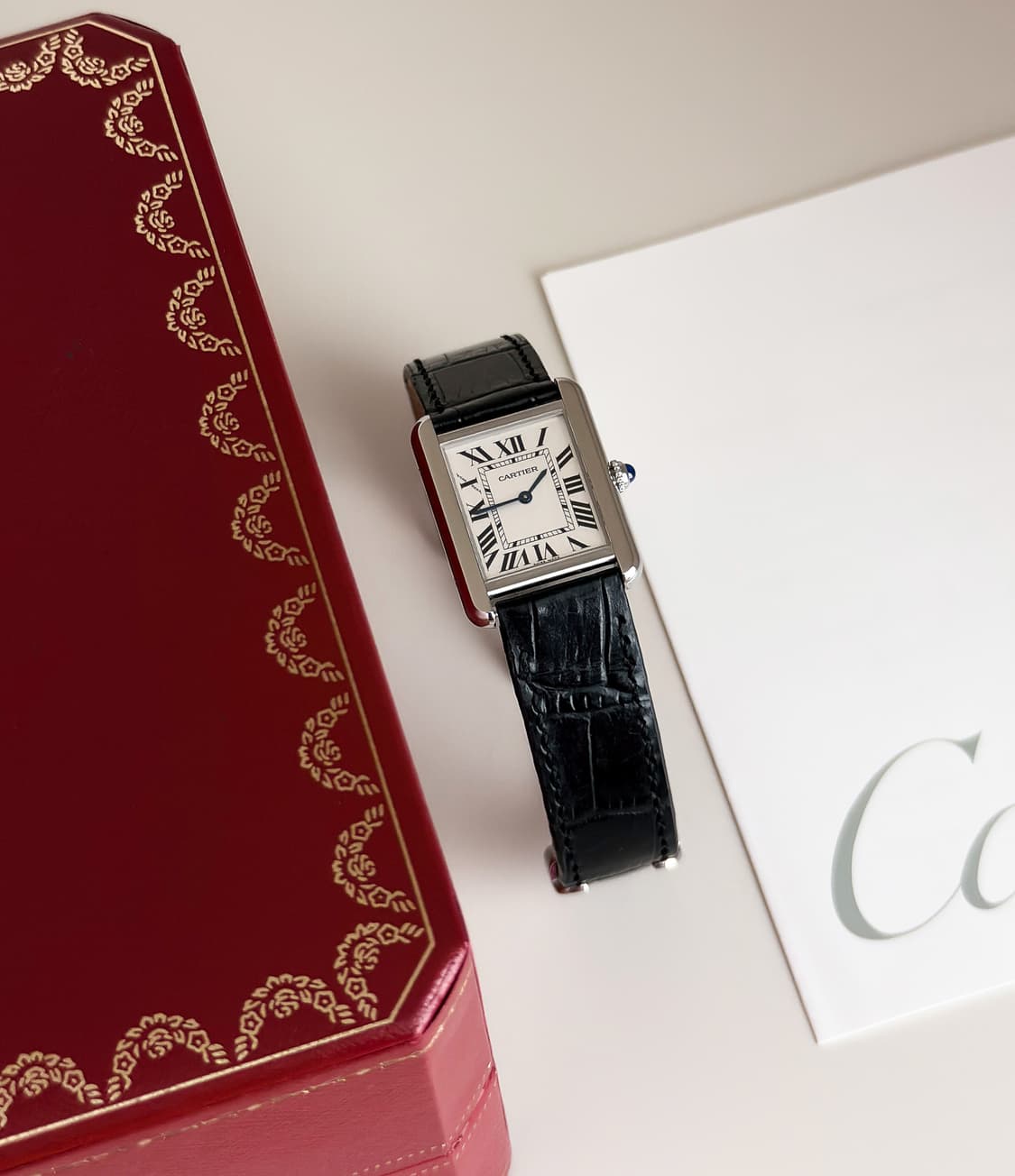 까르띠에 탱크 솔로 시계 상품이미지1