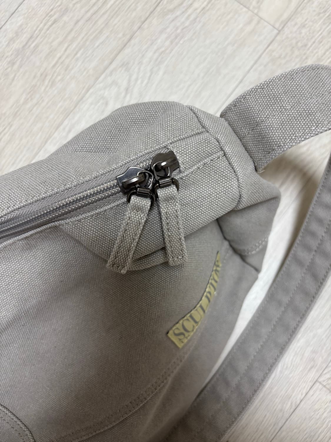 스컬프터 캔버스 더플백 Pale Gray 그레이 상품이미지8