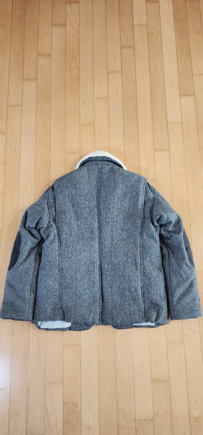 일꼬르소 덕다운 헤링본 패딩 L 상품이미지2