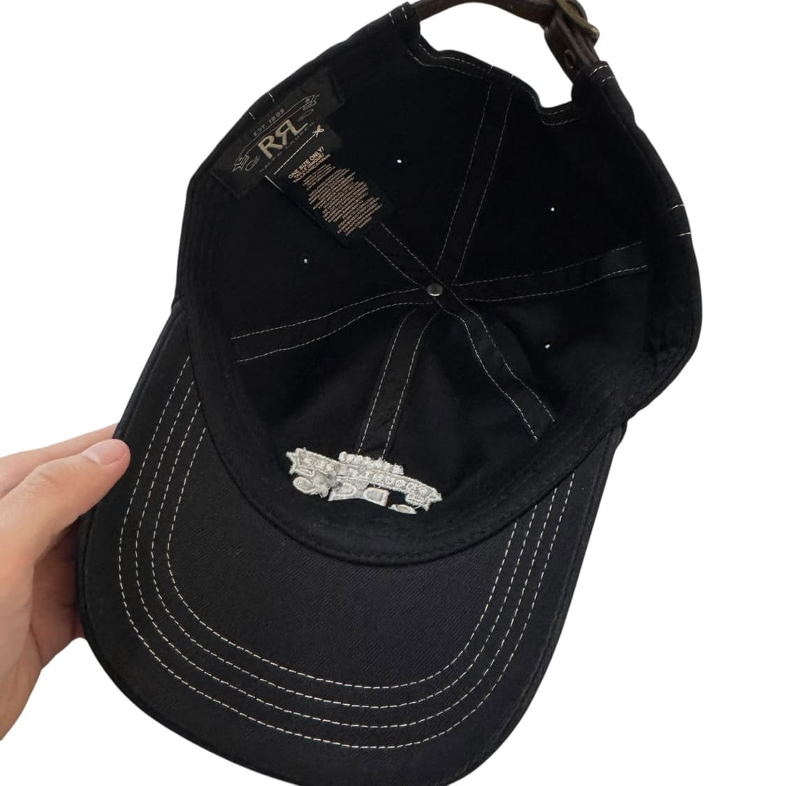 정품 RRL 더블알엘 랜치 로고 트윌 볼캡 상품이미지4