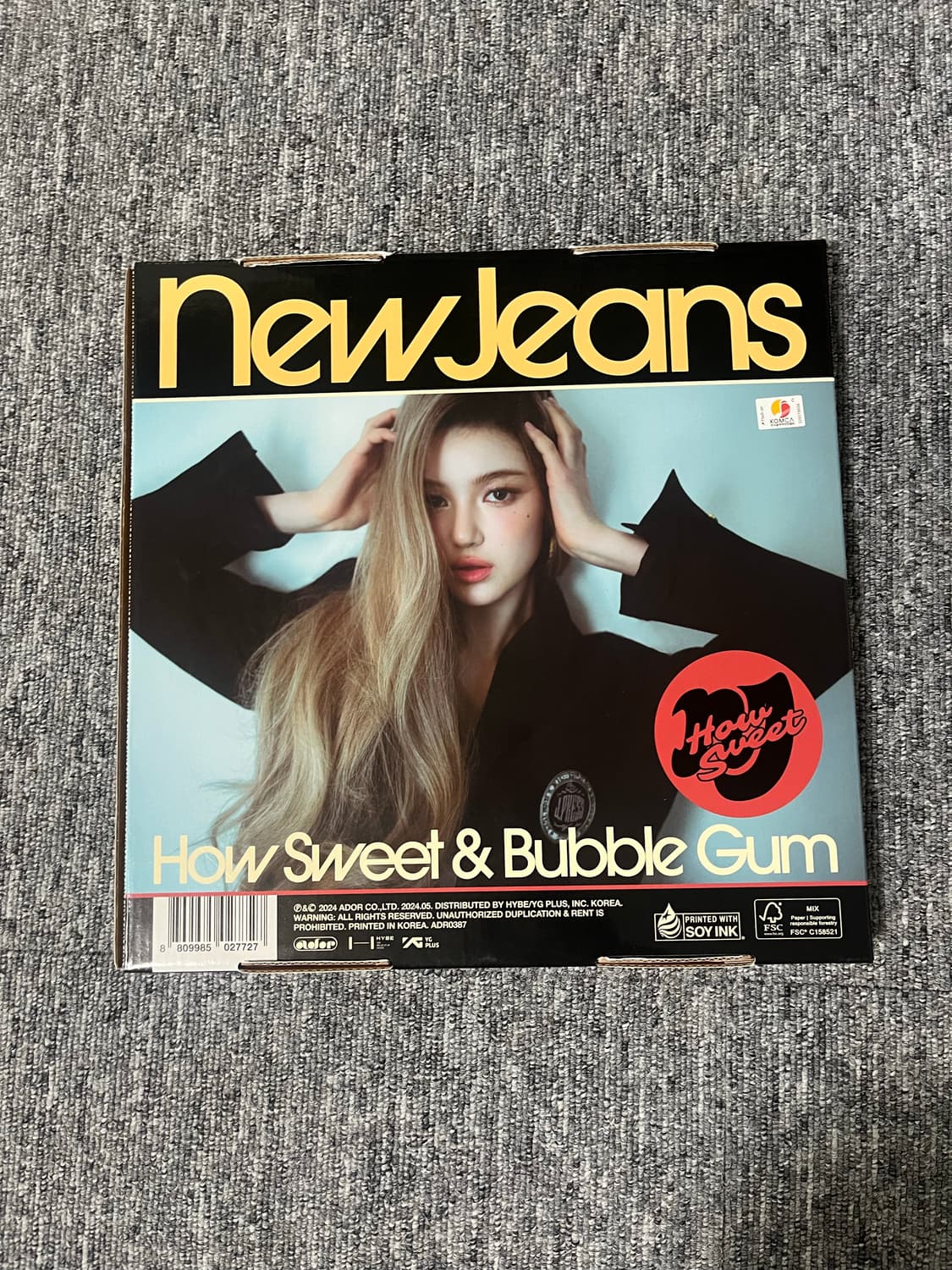 뉴진스 하우스윗&버블검 앨범 멤버별 선택 상품이미지1