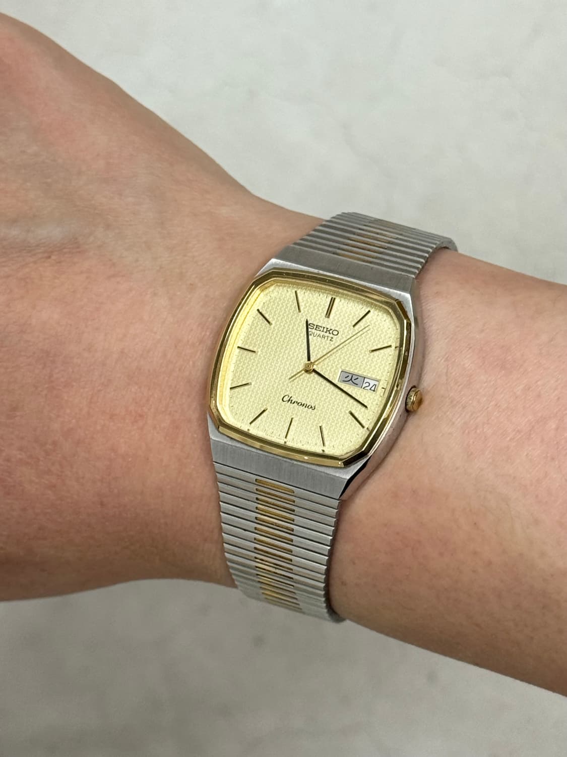 80s 빈티지 세이코 크로노스 쿼츠 상품이미지10