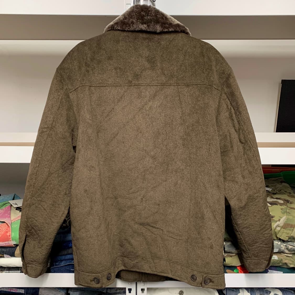 [XL] 세르지오 캐주얼 벨보아 이너 퍼 재킷 상품이미지3