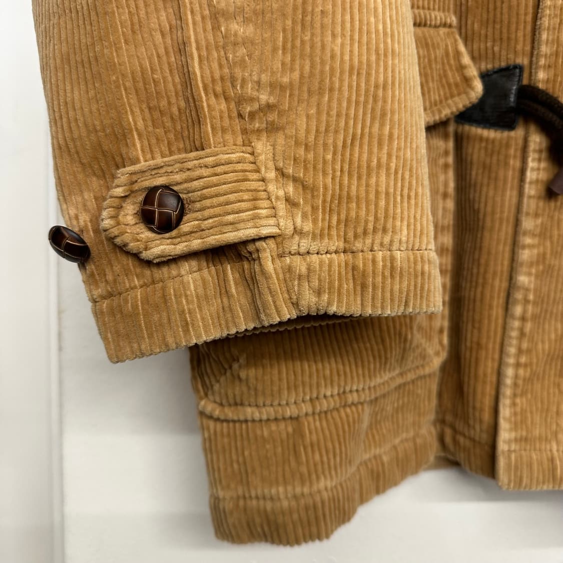 재팬 빈티지 코듀로이 더플 코트 상품이미지4