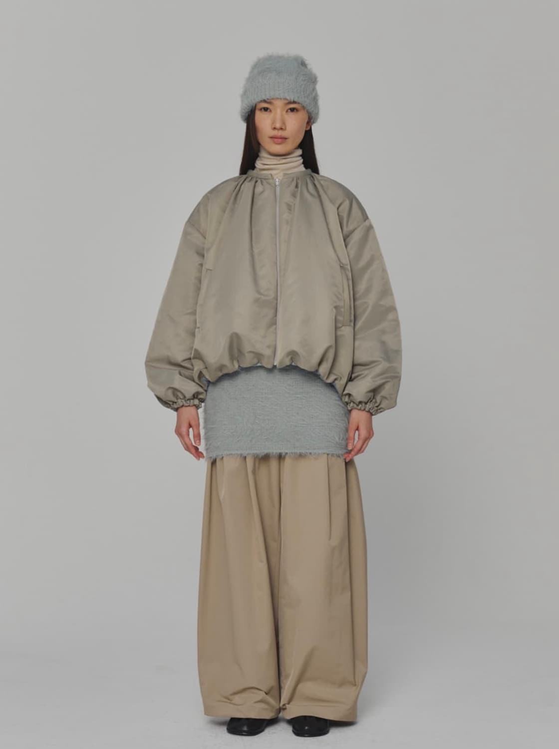 아모멘토 QUILTED REVERSIBLE PADDED JUMPER 상품이미지1