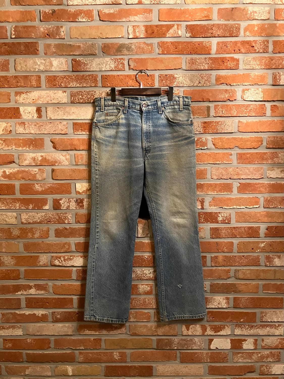 90s USA 빈티지 리바이스 517 오렌지탭 부츠컷 데님 팬츠 상품이미지1