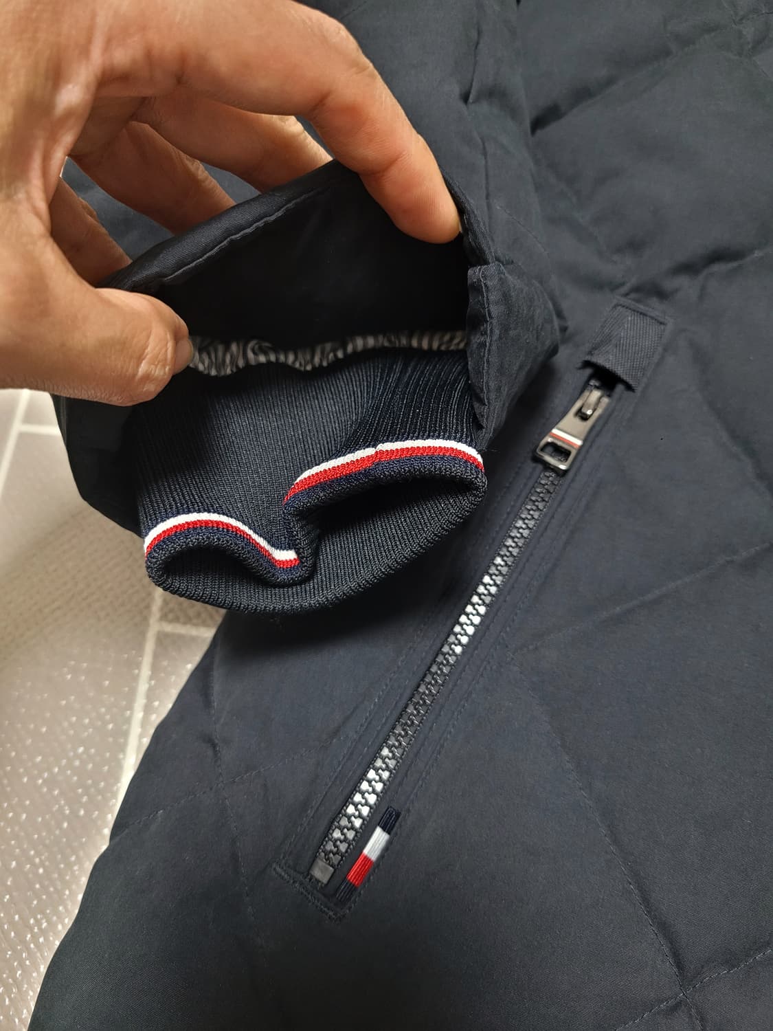 타미힐피거 다이아몬드 퀼티드 구스다운 자켓 95 상품이미지6