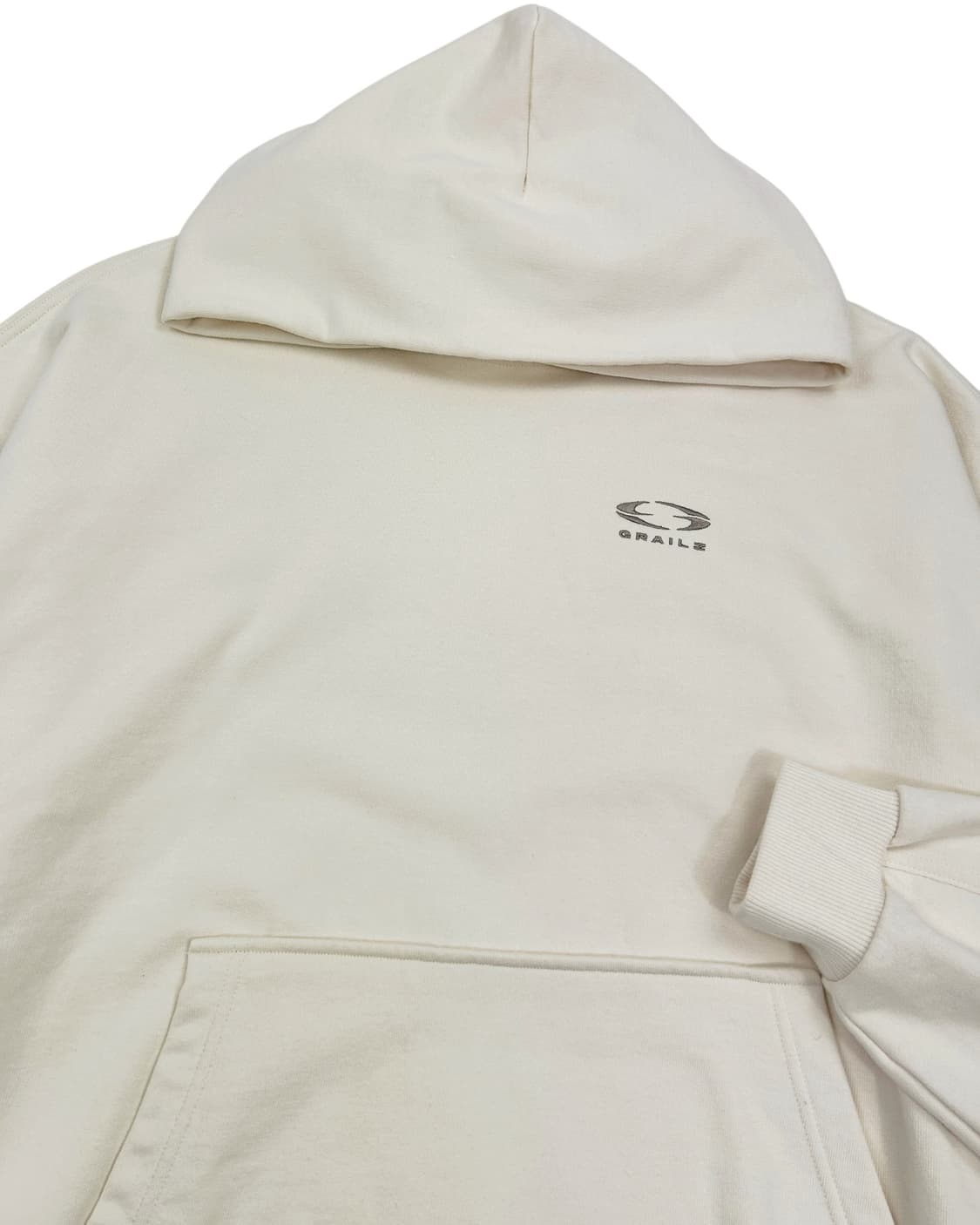 그레일즈 빅로고 후드티 아이보리 상품이미지4