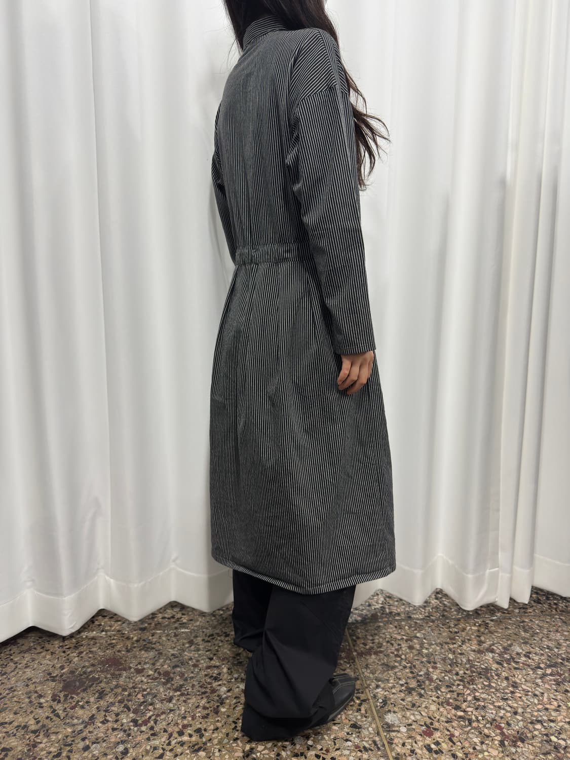 hiroko koshino stripe onepiece 상품이미지5
