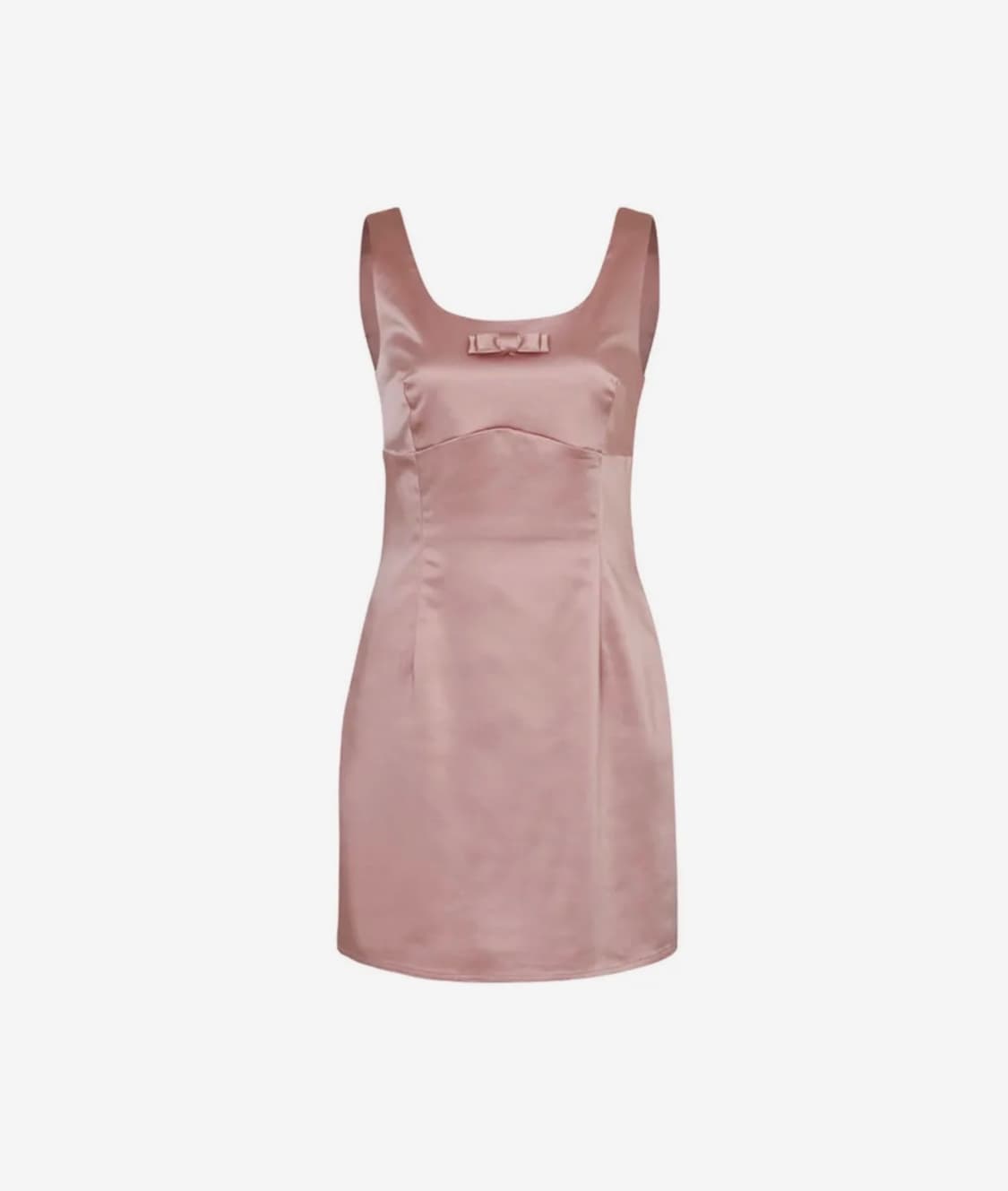 루루서울 새틴 미니원피스 핑크  상품이미지1