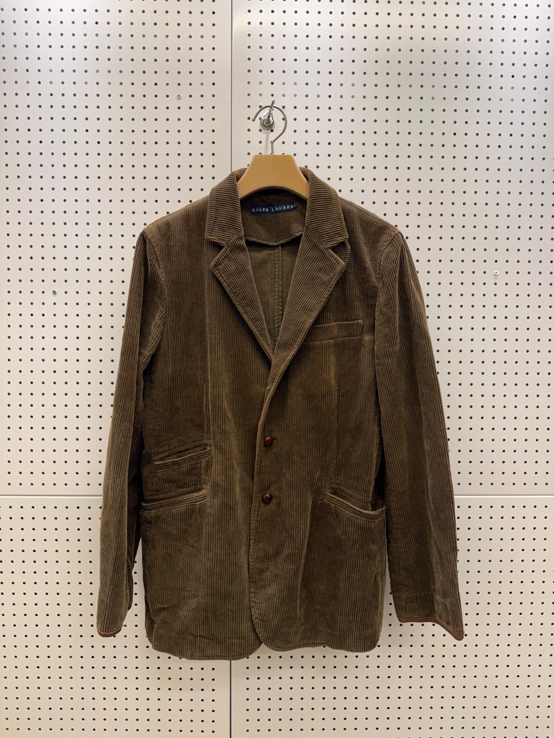 랄프로렌 코듀로이 엘보패치 싱글 자켓 U1079 상품이미지2