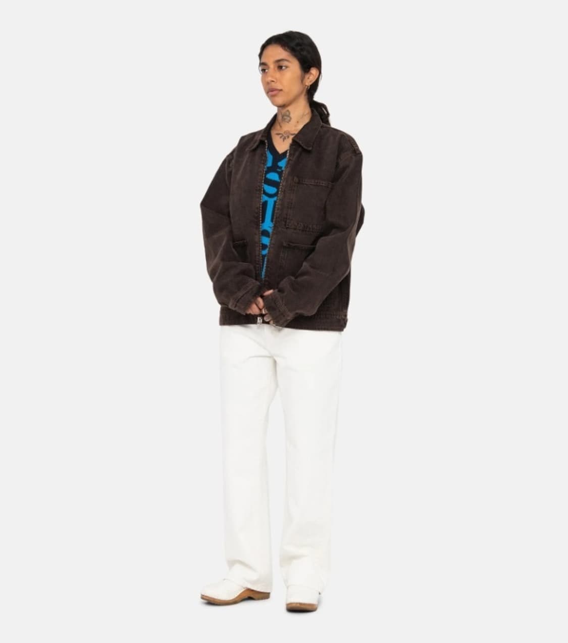 (M) 스투시 데님 집 워크자켓 상품이미지1